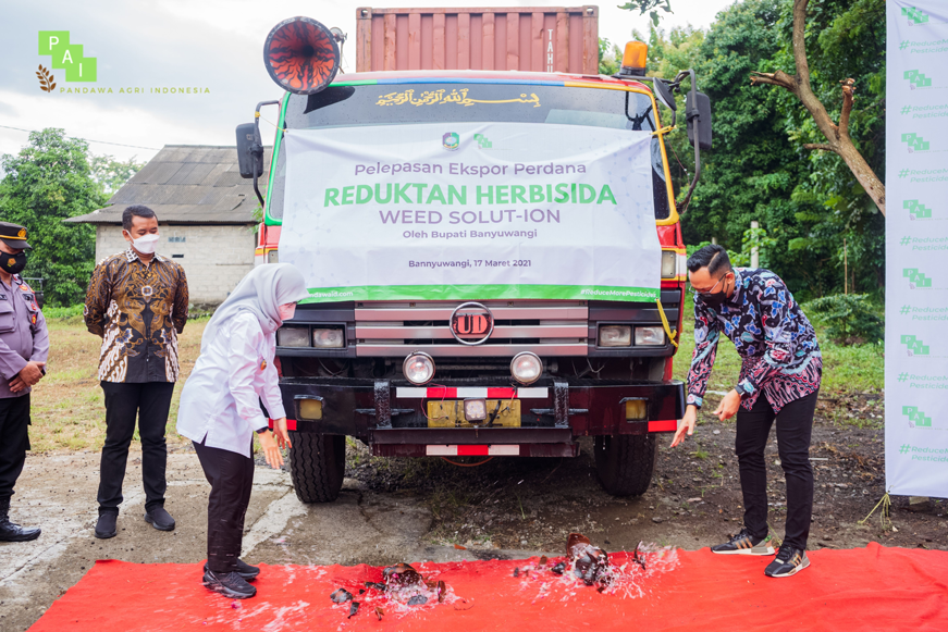 The First Export Release of Weed Solut-ion, a Herbicide Reductant Product of PT. PT Terra Agro Yields